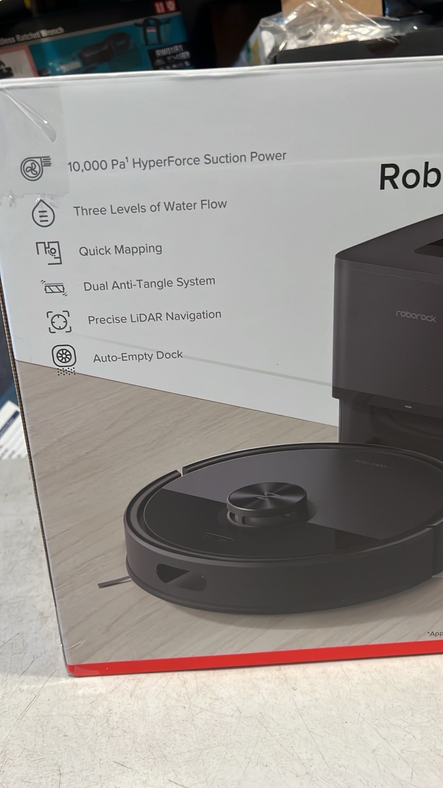 Roborock Q7 M5 Plus Robot Vacuum Auto-Empty Dock New Sealed Black