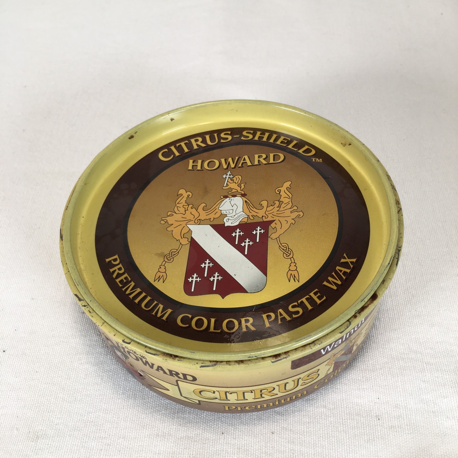 Vintage Howard Citrus Shield Premium Color Paste Wax Walnut 11oz