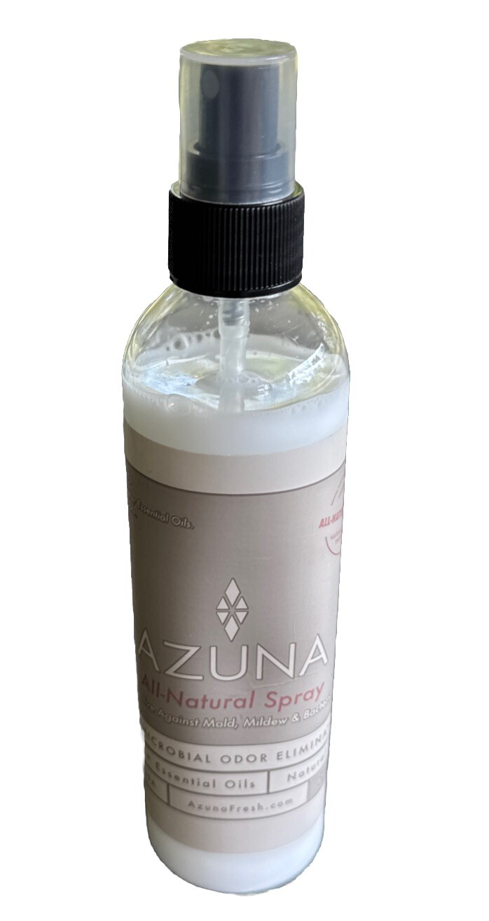 Azuna All-Natural Spray Antimicrobial Odor Eliminator 8 oz Spray Bottle