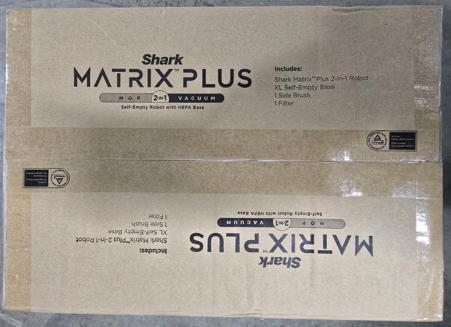 Shark Matrix Plus 2in1 Robot Vacuum and Mop – Black AV2610WA Brand New