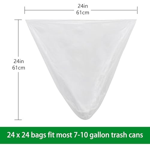 Trash Can Liners – Wholesale 1000 Count 7-10 Gallon 50 Count (Pack of 20)