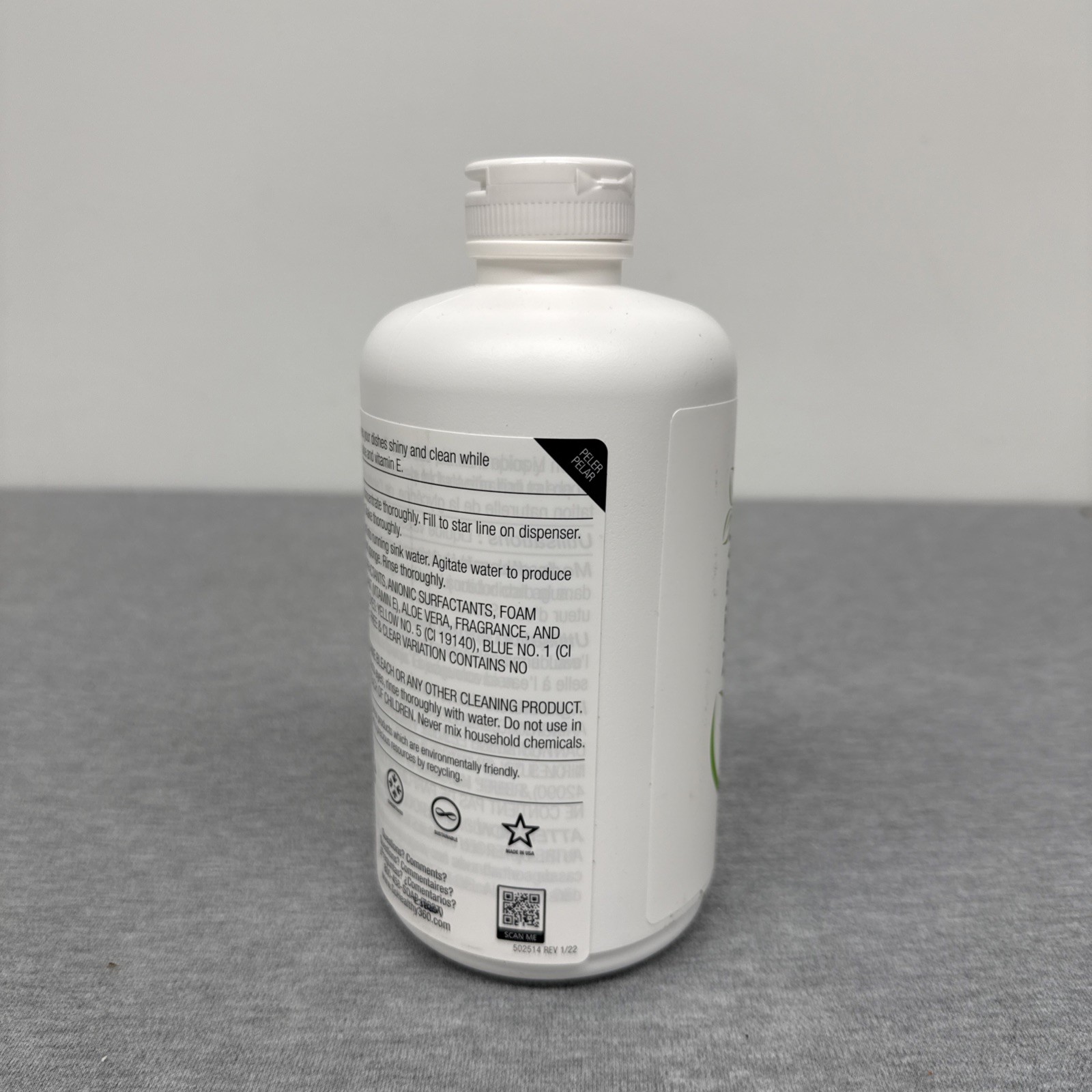 Natural Visions Liquid Dish Soap Super Concentrate (Green Tea/Thyme) 33.8 fl oz