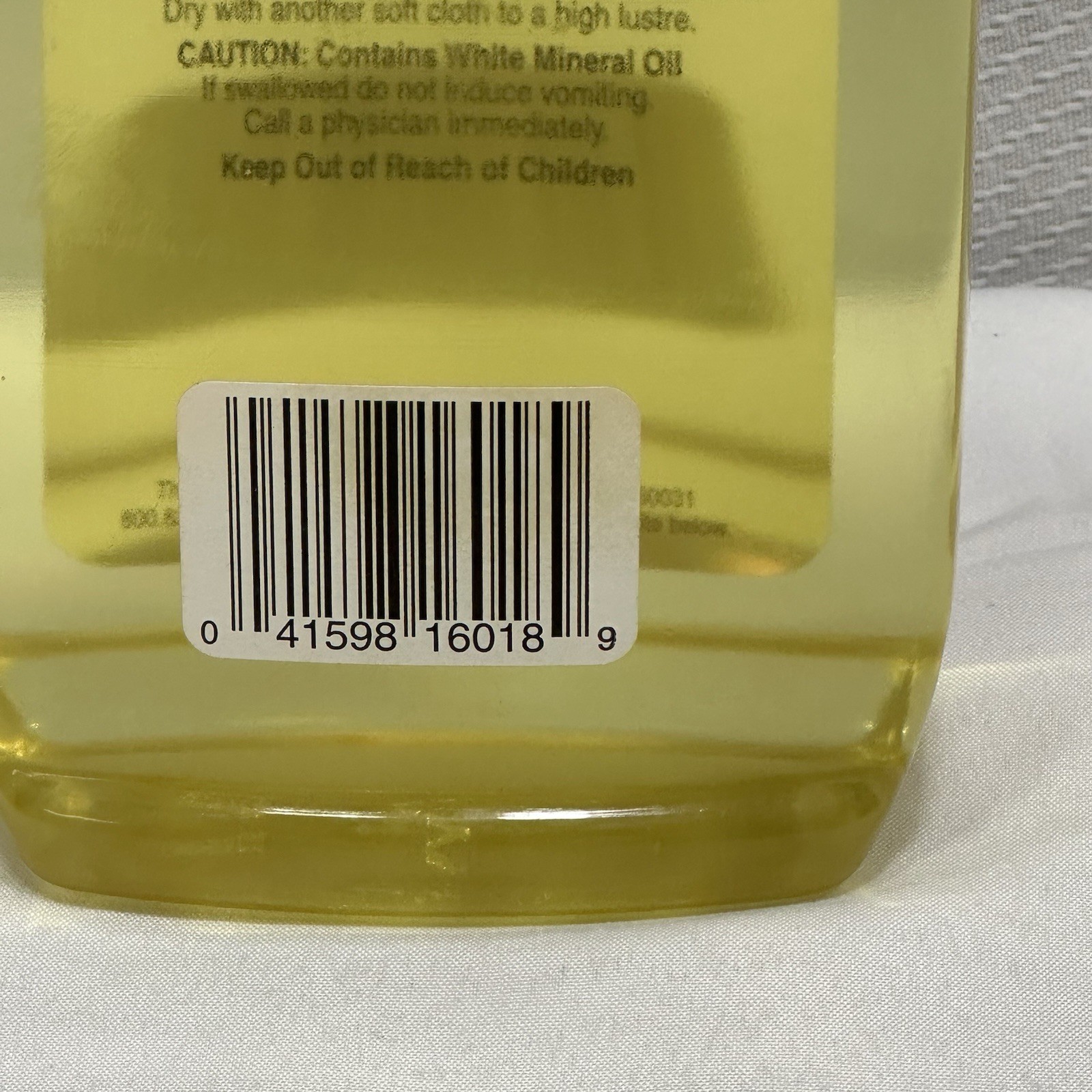 Original Weiman Natural Lemon Oil Furniture Polish Sunscreen 16 oz NOS NEW