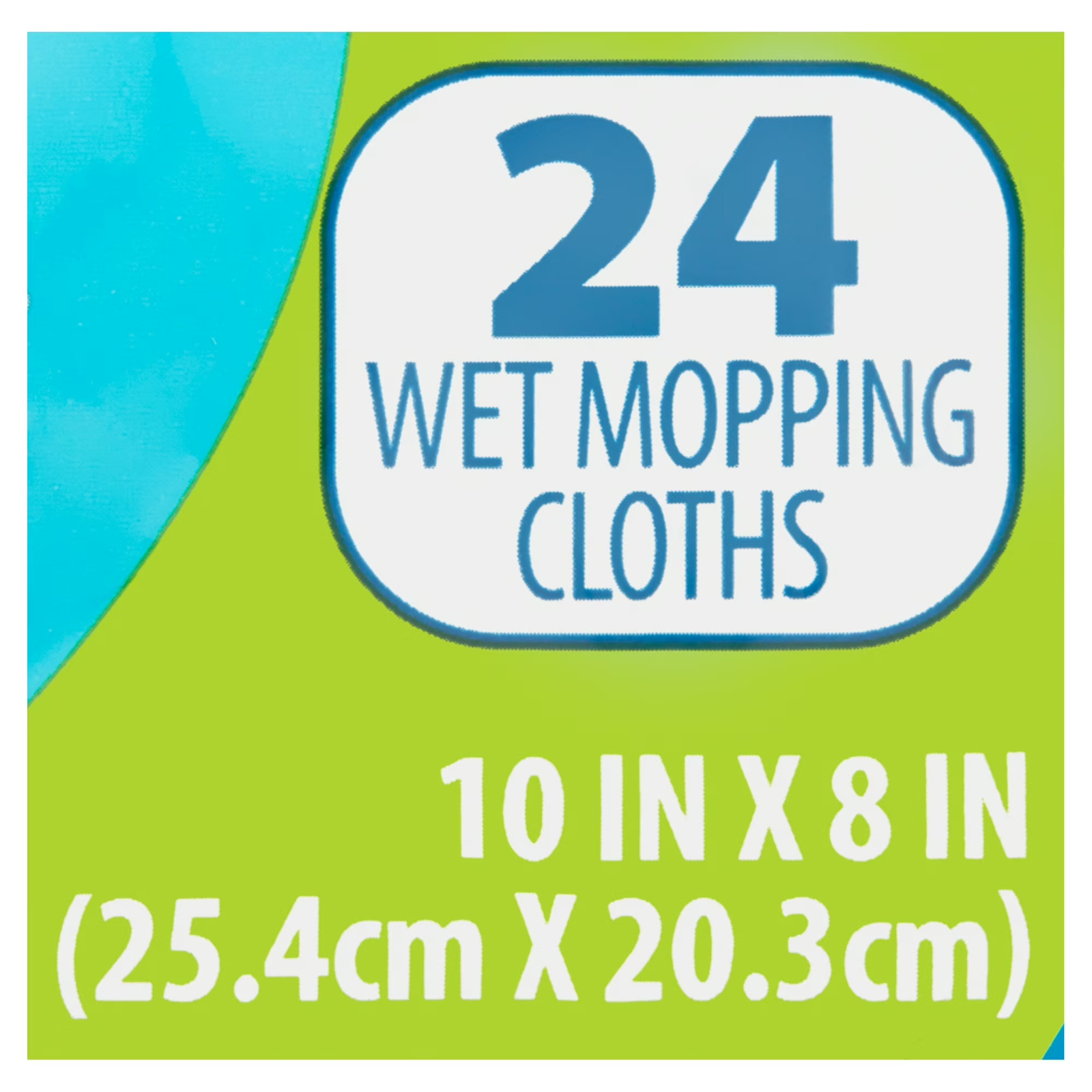 (6 pack) Great Value Low Streaking Wet Mopping Cloths, 24 Count