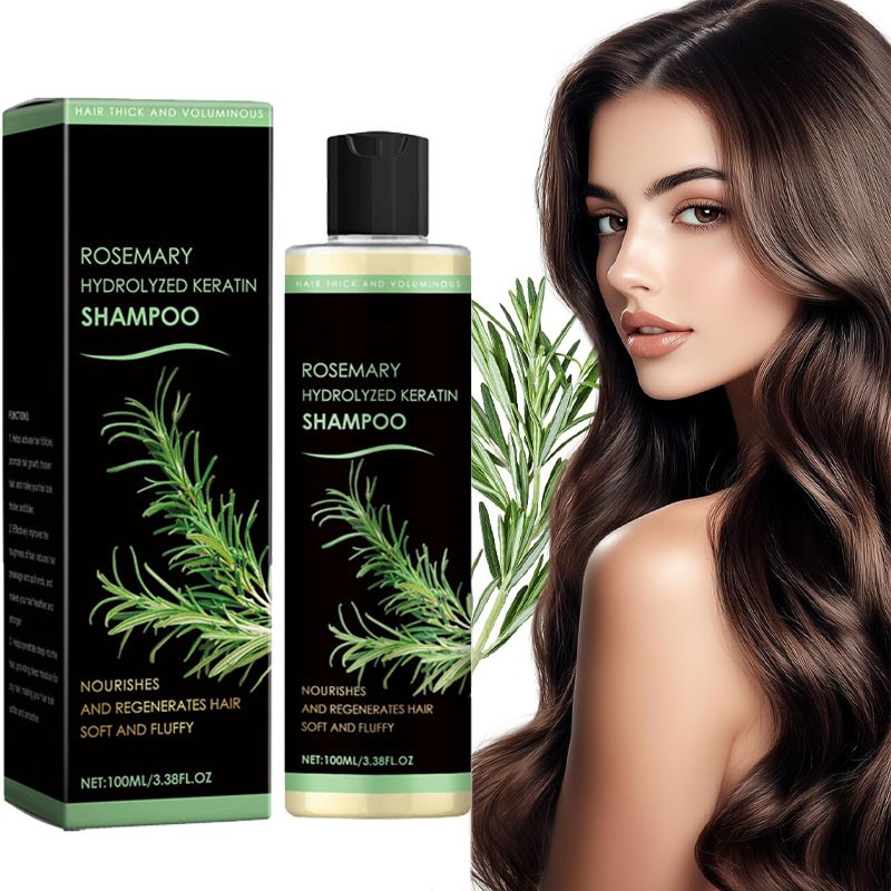 Organic Rosemary Hair Growth Shampoo for Women and Men-Natural Thickening