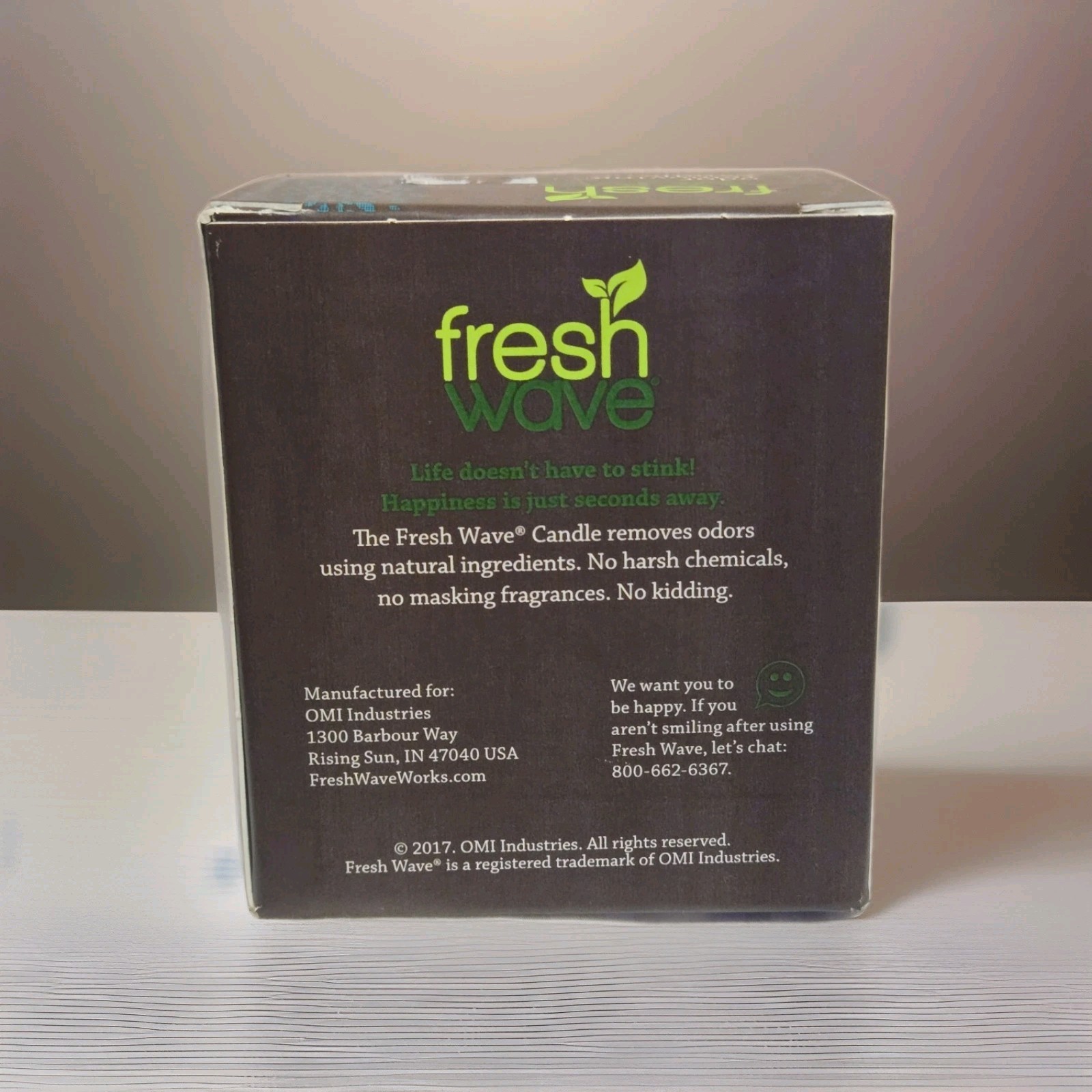 Fresh Wave Odor Removing Candle 7 oz – Natural Air Freshener