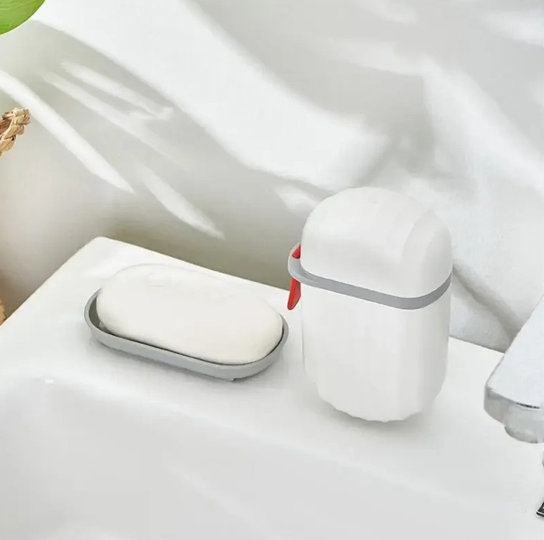 1pc Portable Waterproof Soap Box Sealed Storage Organizer for Travel – NEW