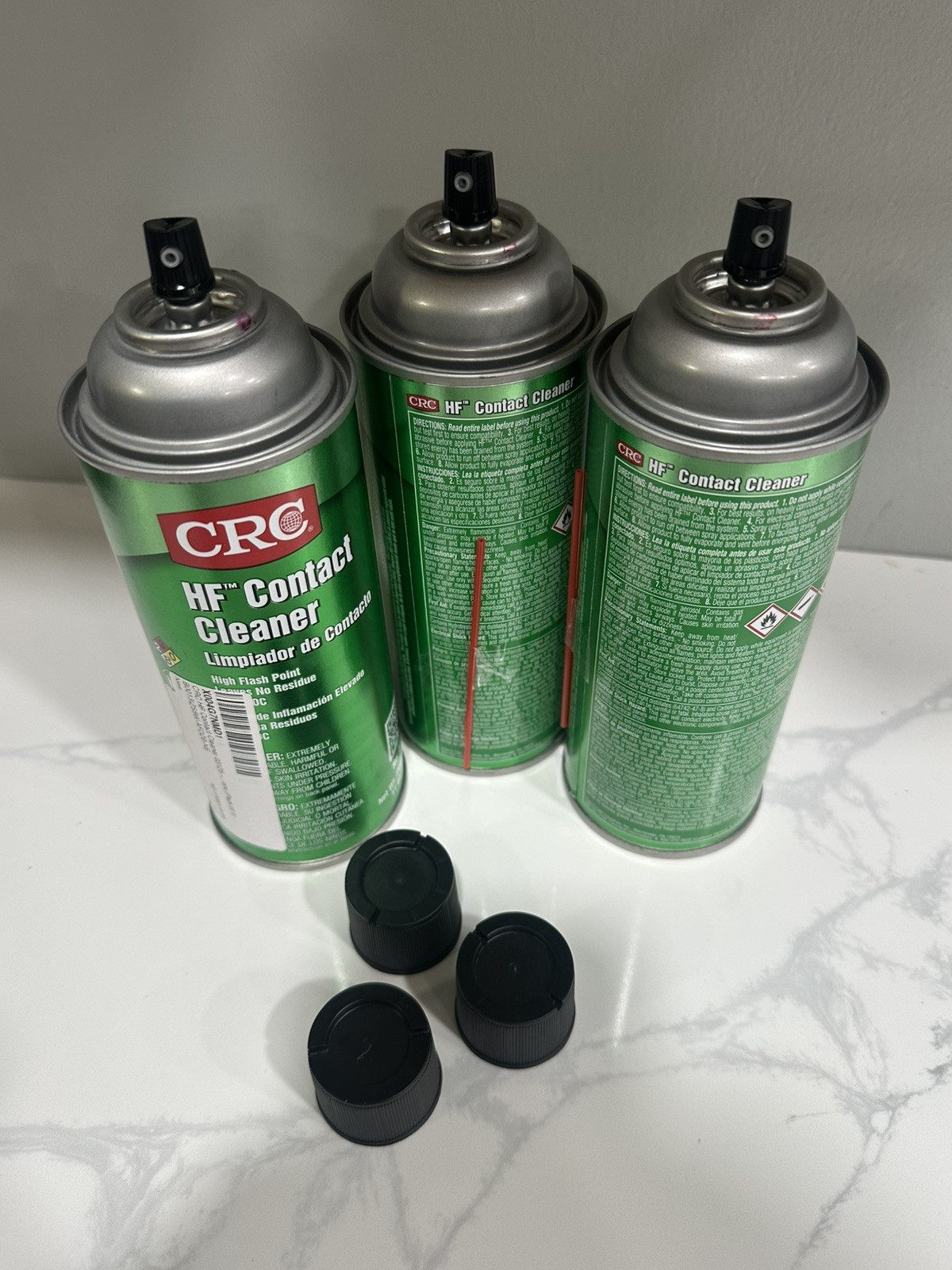 3 pack CRC HF Contact Cleaner 03125 Electronic Electrical FREE SHIPPING