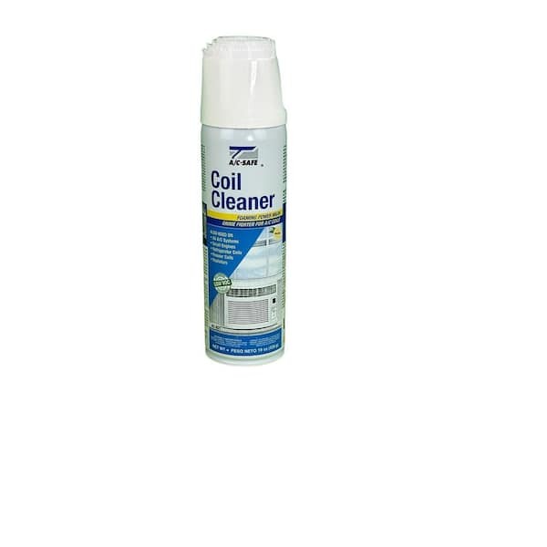 Foaming Air Conditioner Coil Cleaner No Rinse Formula AC Evaporator Cleaner 19oz