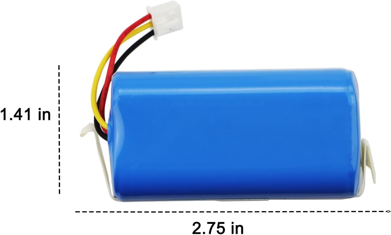 14.4V Vacuum Battery Replacement for CECOTEC ICR18650 14 Robot Vacuum Cleaner