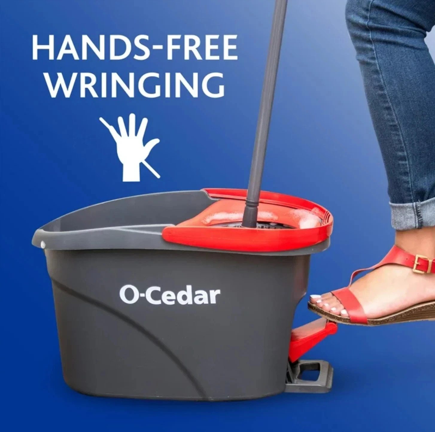 O-Cedar EasyWring Spin Mop & Bucket System