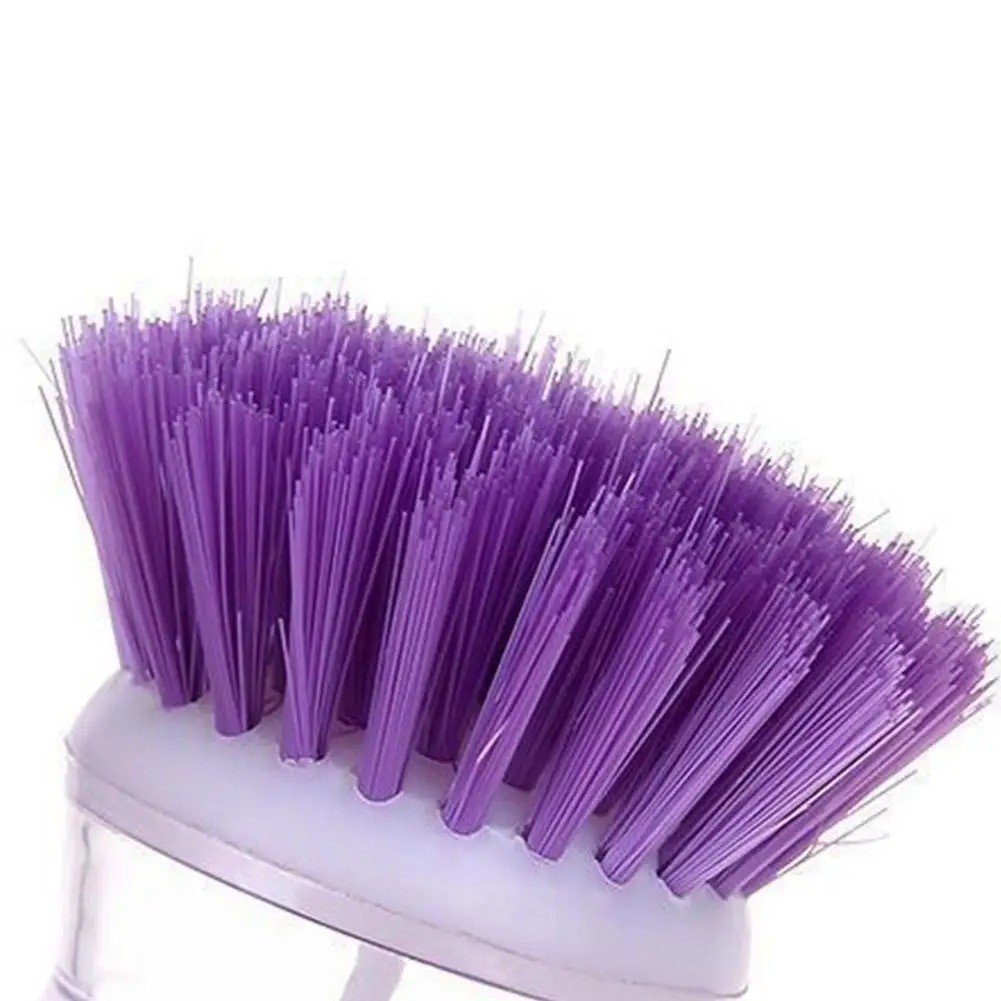 1Pc Soap Liquid Dispensing Pot Brushes Kitchen Dish Pan Sink Clean Washing