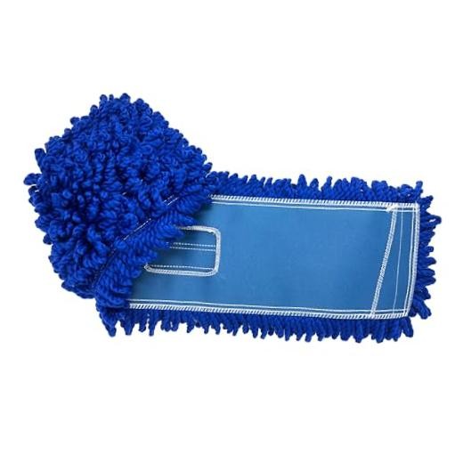24 Inch Microfiber Dust Mop, Medium Washable Commercial, 1 Pack Blue – 24 Inch