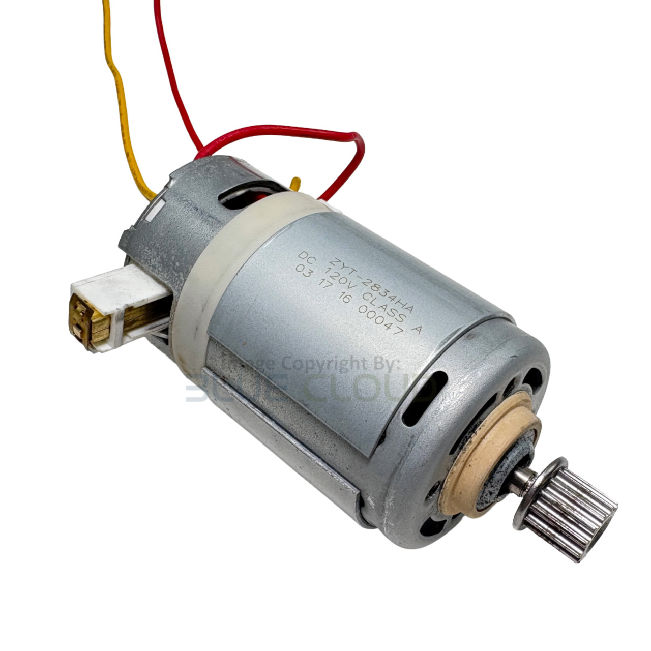 Shark AH452 AH454 AH400 AH401 BRUSHROLL BRUSH ROLL MOTOR Part # ZYT-2834HA / D42