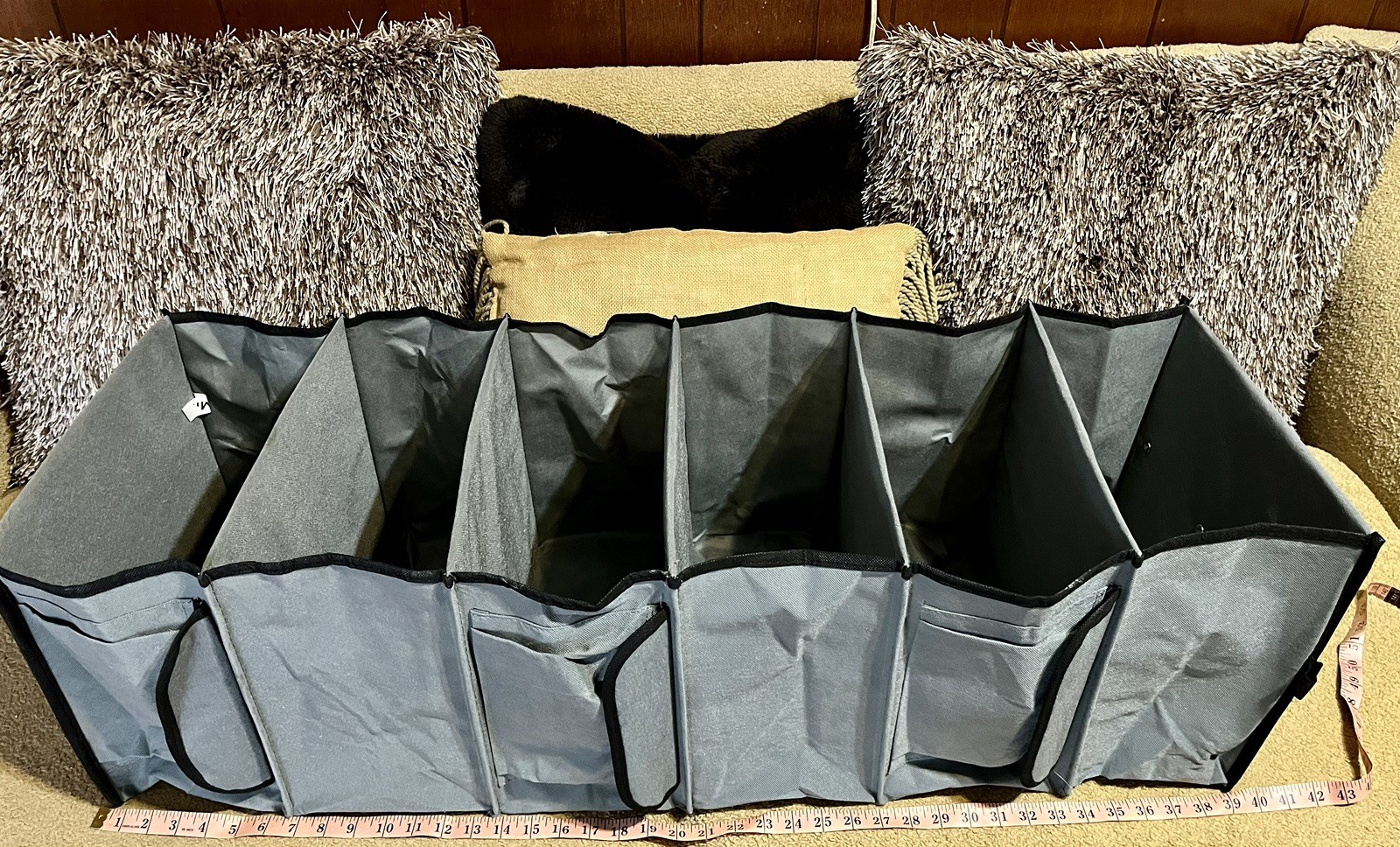 GRAY/BLACK STORAGE ORGANIZER CUBBY SET (VARIOUS SIZES) (GREAT FOR RESELLERS)
