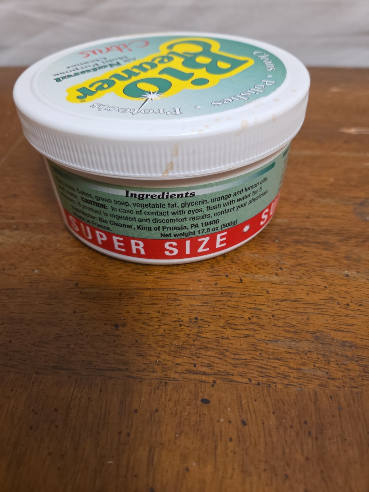 Bio Cleaner Citrus Natural Multi-Purpose Cleaner 17.5oz Super Size No Sponge