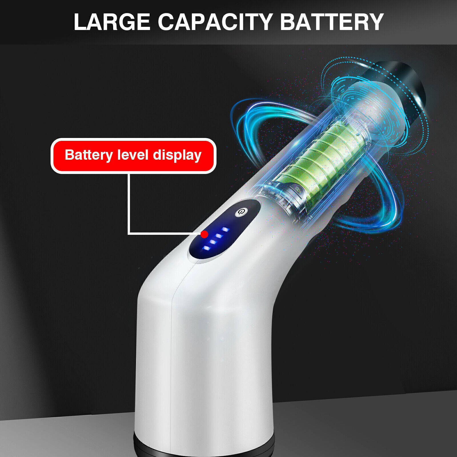 3 in 1 Electric Cleaning Brush Handheld Kitchen Cleaner Cordless Spin Scrubber