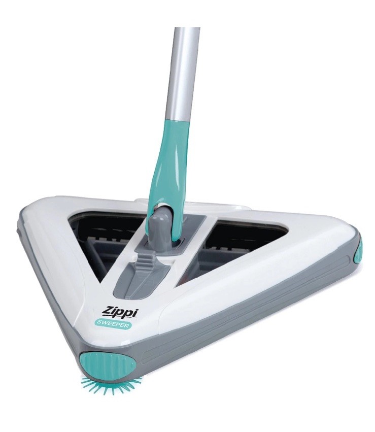 Zippi Sweeper Standard – 2025 New And Improved Lightweight Sweeper, Pe