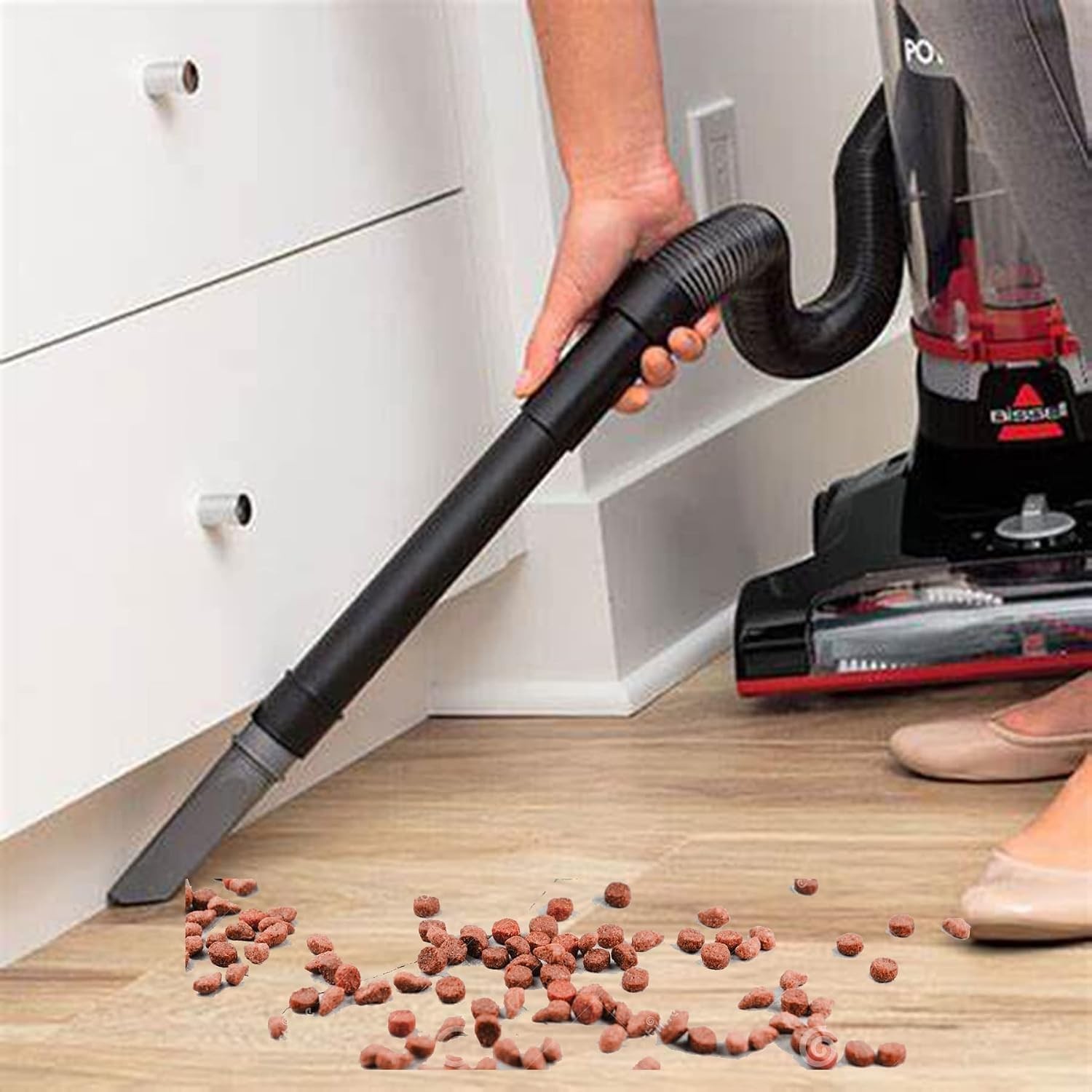 Vacuum Crevice Tool Dust Brush Compatible with Bissell Cleanview Swivel Pet