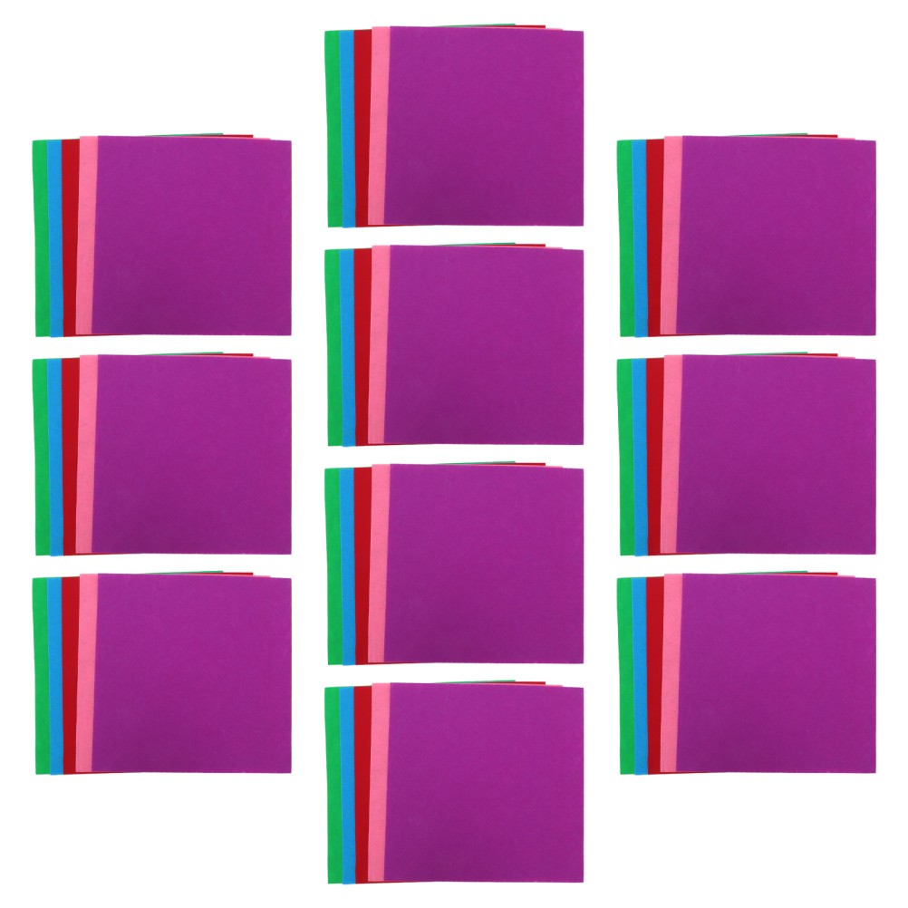 Colorful Felt Craft Sheets 12×12 for Patchwork Sewing Durable Felt Fabric
