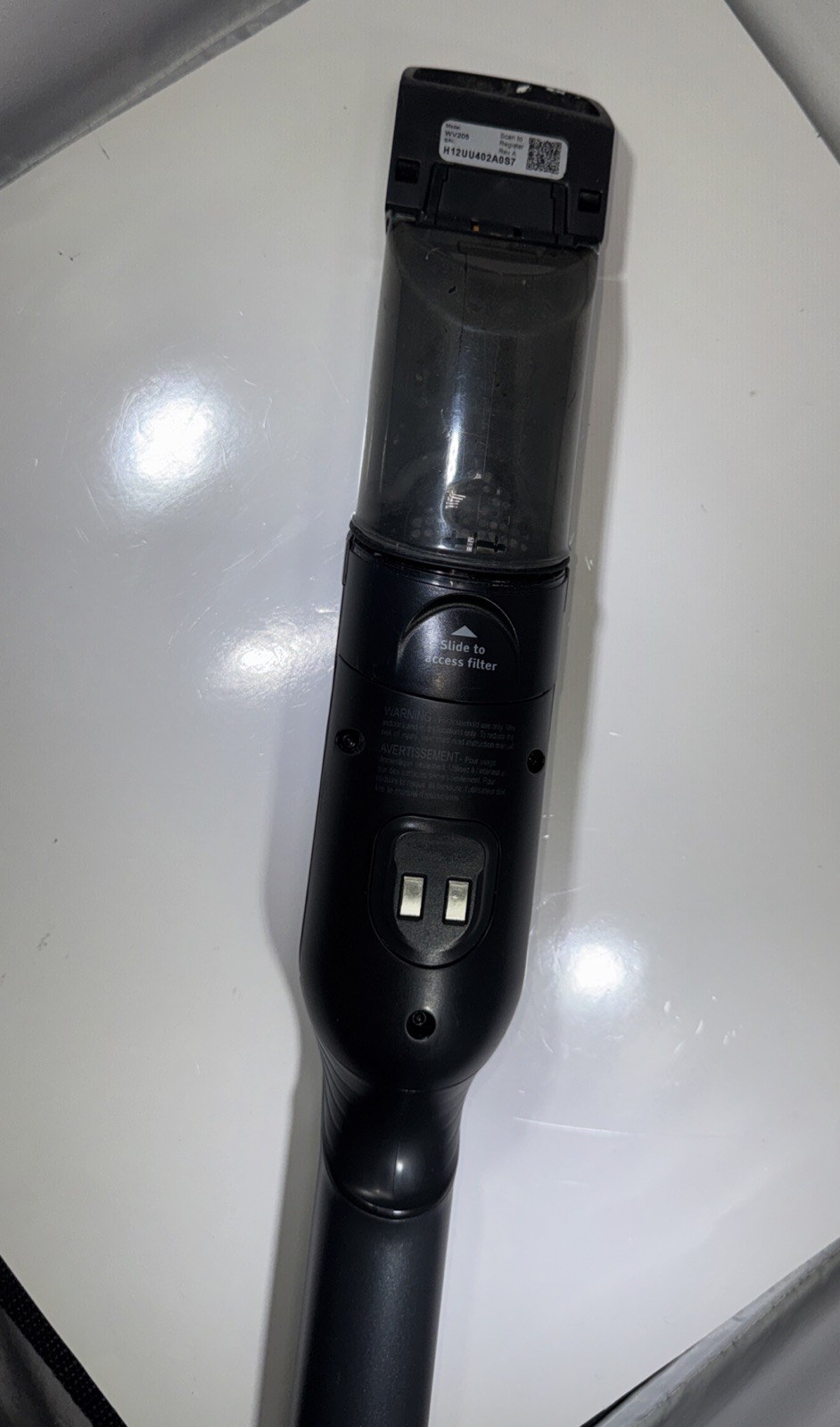 Shark WANDVAC Cordless Handheld Vacuum WV205 No Charger/ Works