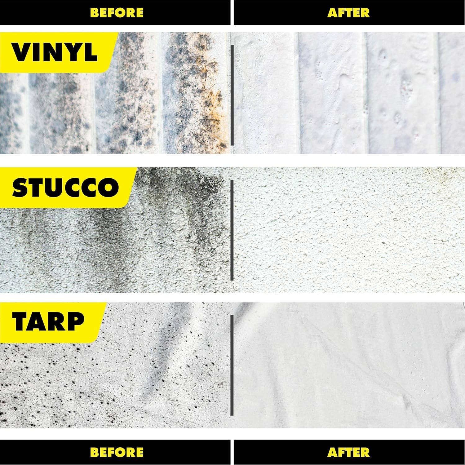 STAR BRITE Professional-Grade Mildew & Mold Stain Remover + Cleaner – Instant Co