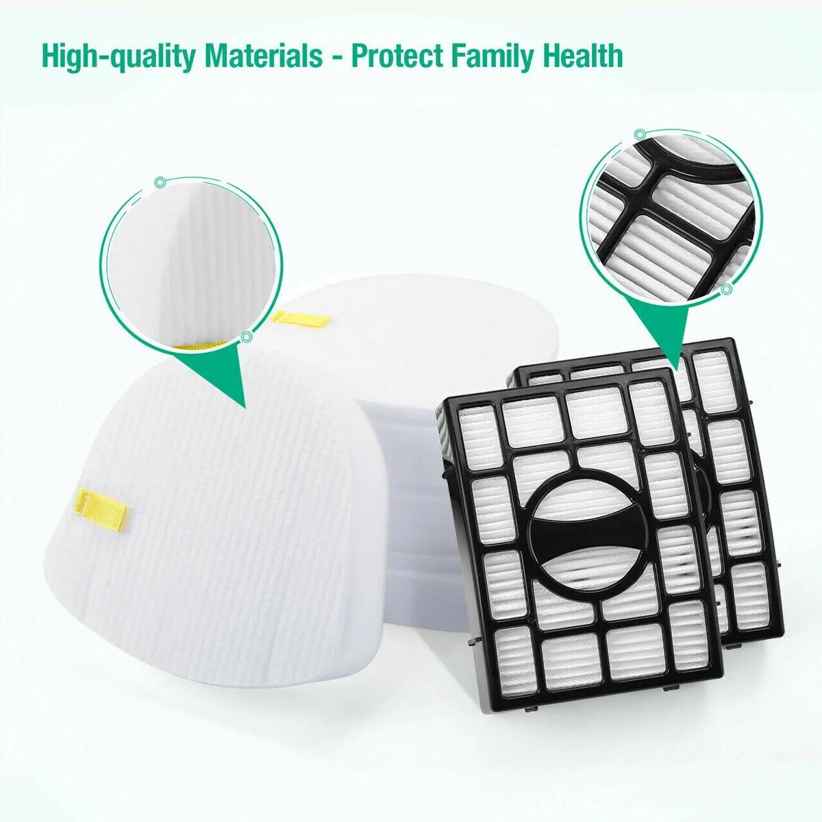 Replacement Filter for Shark ZU571, ZU572, ZU660 Vacuum