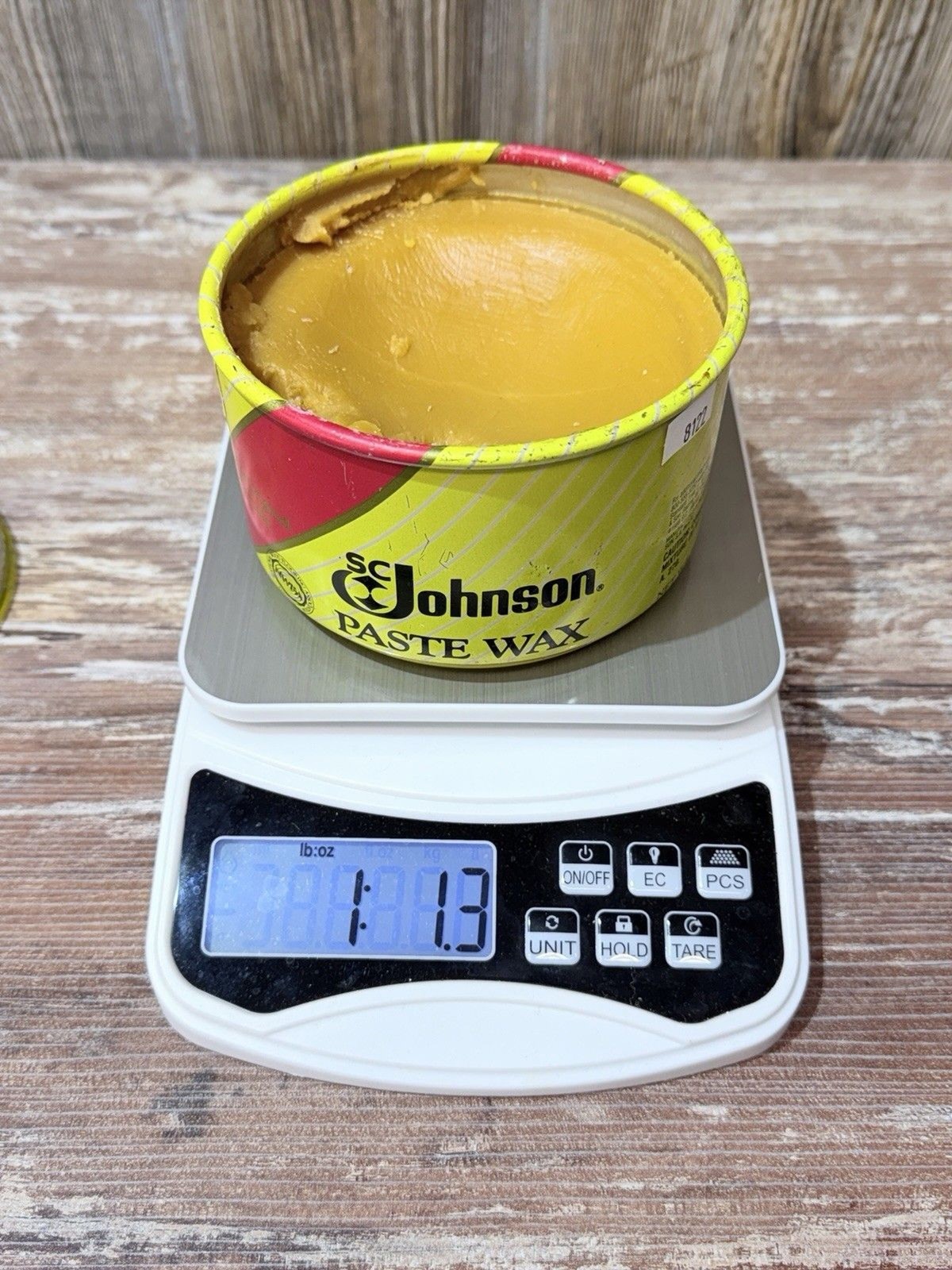 2 SC Johnson Paste Wax The Original Formula, 16 oz (1 lb) Discontinued 90% Full