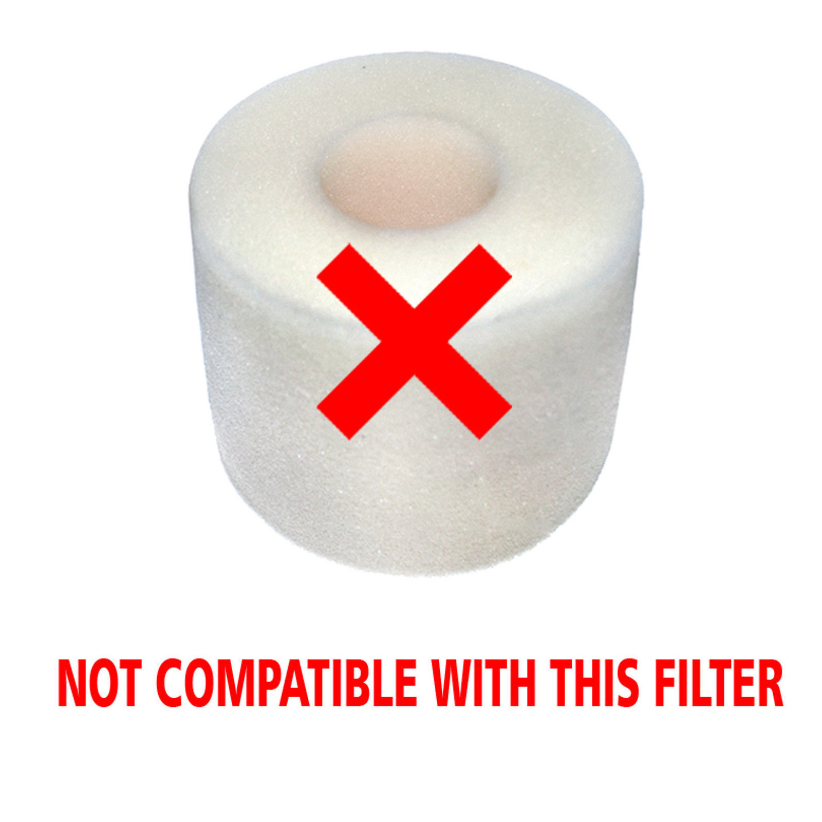 2x Foam and Felt Filters Kit for Shark Navigator Swivel NV26 Upright Vacuum