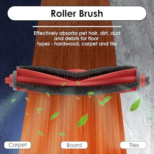 Roborock Robot Vacuum Replacement Parts Kit 23 Pieces Brushes Filters Bags Pads