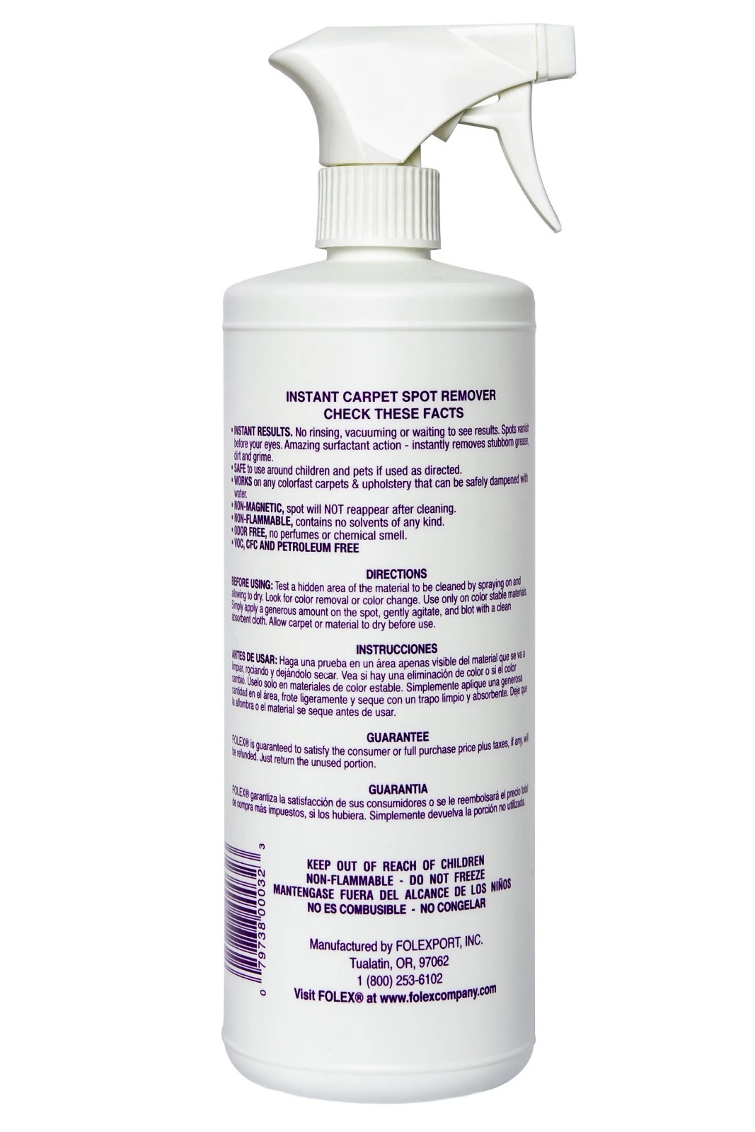 Folex Instant Carpet Spot Remover 32 oz