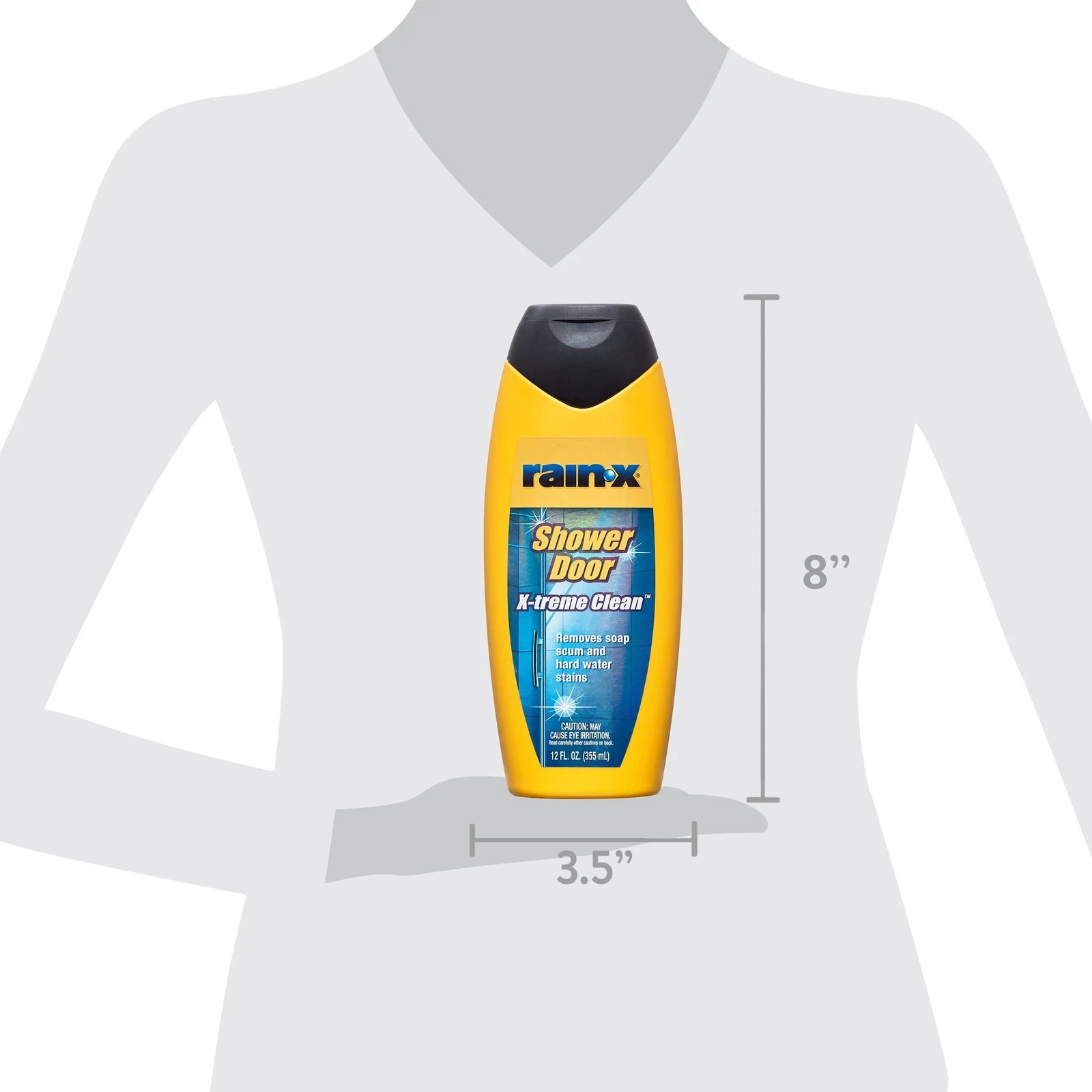 Shower Door X-Treme, 12 Fl. Oz. – 630035, Removes Soap Scum and Hard Wat