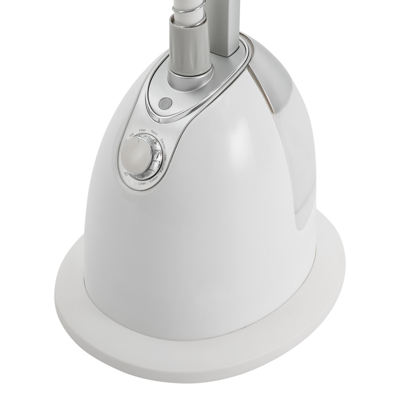 1350W Vertical Garment Steamer 1.4L Tank Adjustable Height Telescopic Rod White