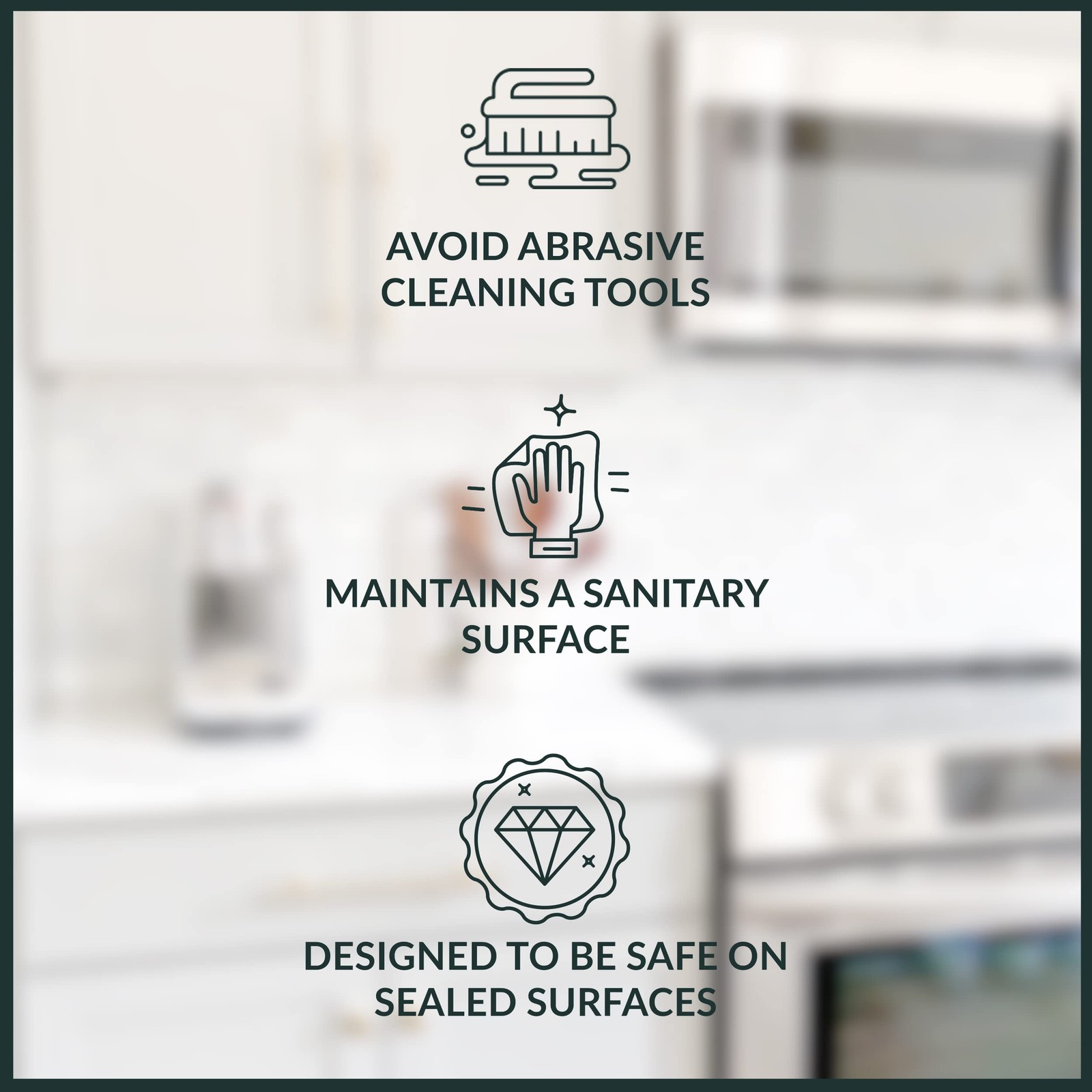 HOPE’S Perfect Granite & Marble Countertop Cleaner Refill, Stain Remover and …