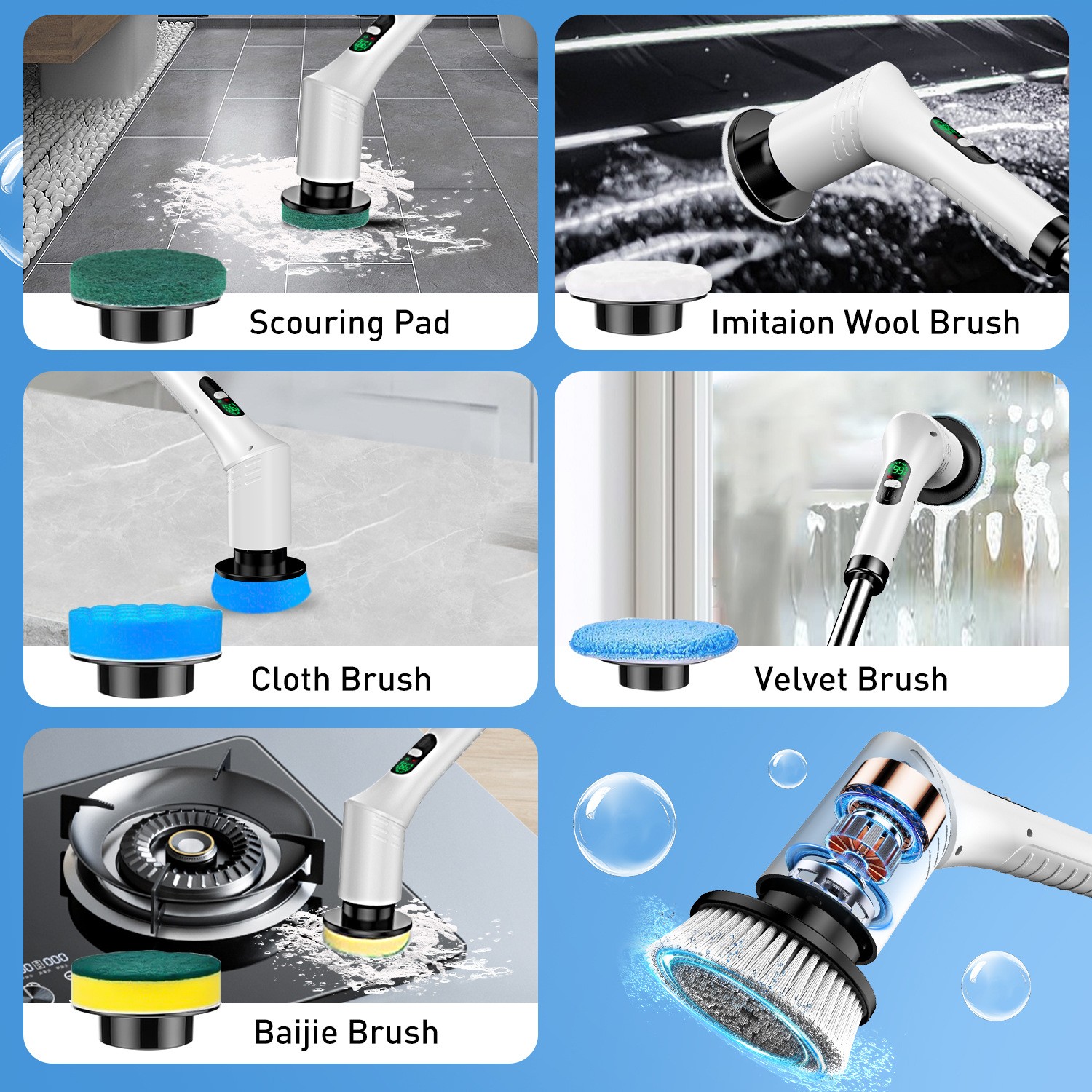 Electric Cleaning Brush