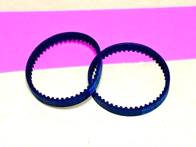2 Soft Roller Belts for Shark UV700 UV770 UV771 DuoClean Lift-Away OEM