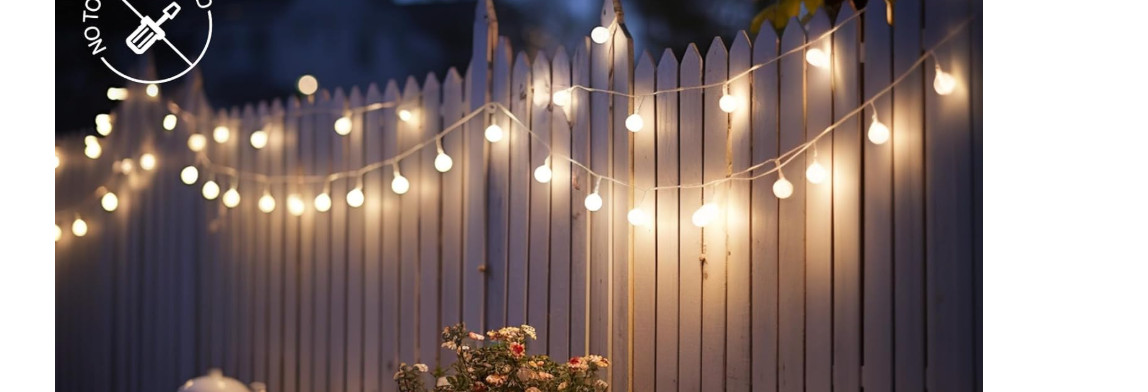 Outdoor Light Clips: 80 PCS Clear – Hooks- Outdoor String Lights self-adhesive