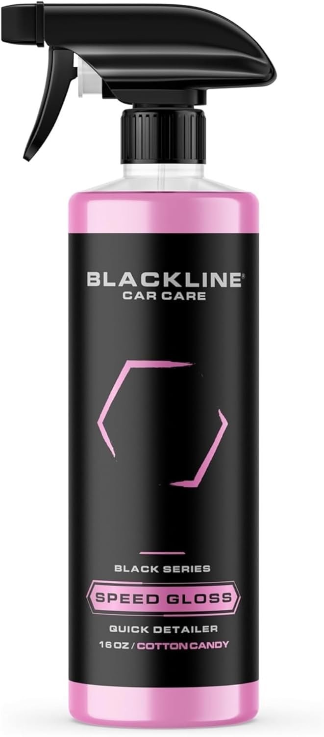 Blackline Car Care – Speed Gloss Quick Detailer & Shine Spray 16 Fl Oz Fast NEW