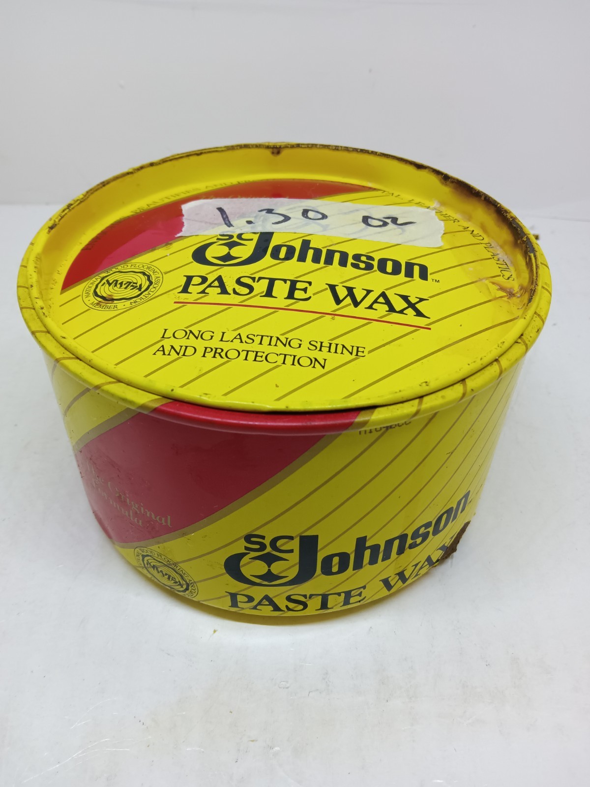 SC Johnson Paste Wax The Original Formula, 16 oz (1 lb) Discontinued NEW
