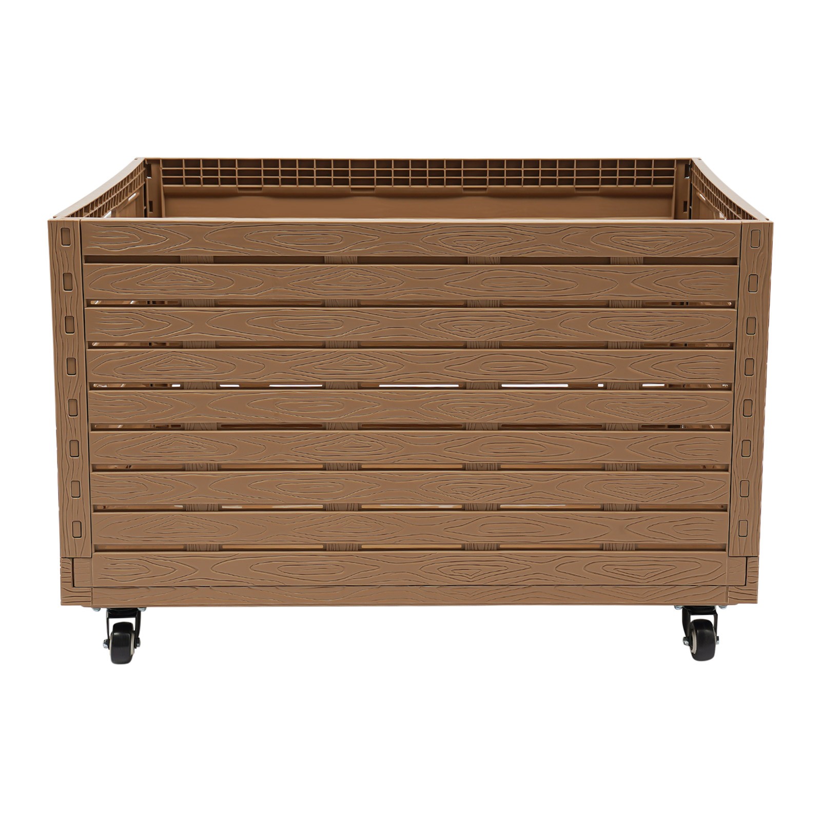Large Capacity Folding Storage Collapsible Plastic Vegetables And Fruits Baskets