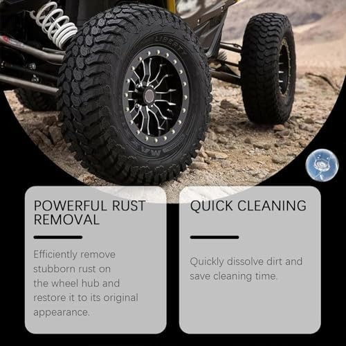 Iron Eraser Rust Remover Spray for Car Wheels Brake Dust Cleaner 120ML