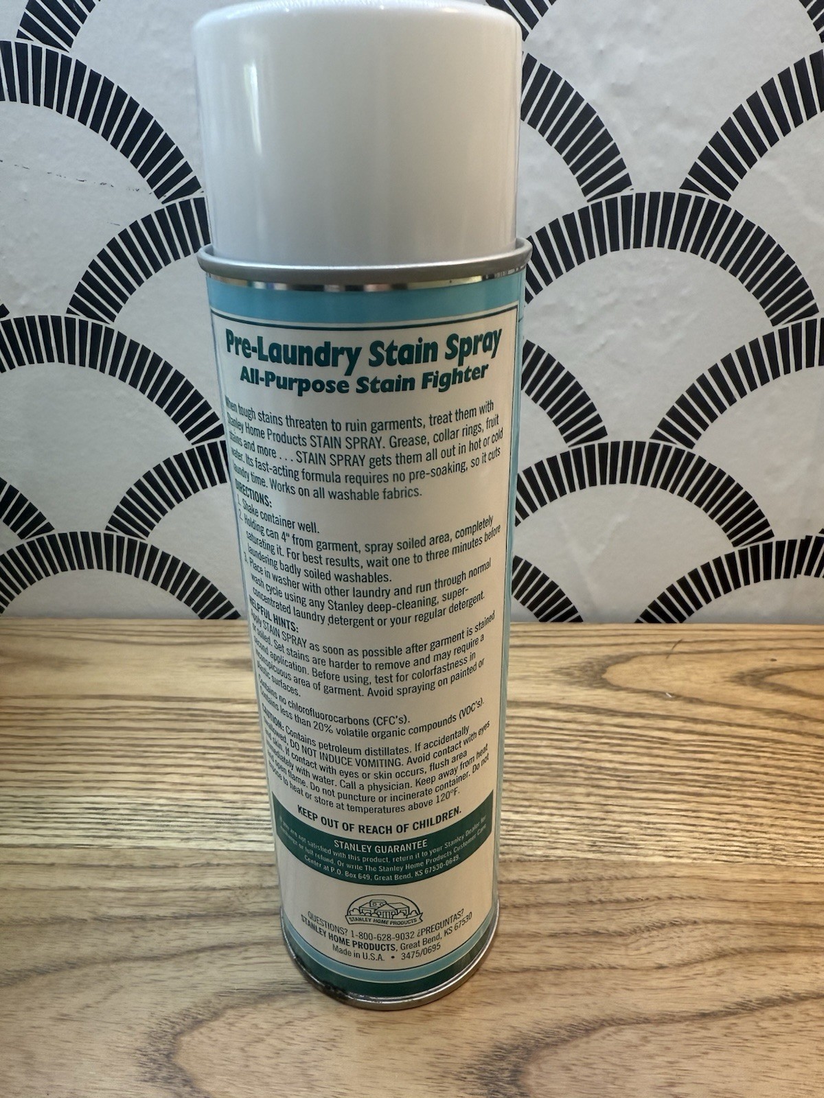 Stanley Home Products Pre-laundry Stain Spray Fighter 18oz Spray