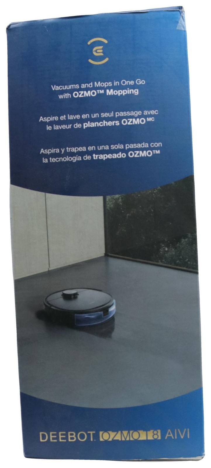 ECOVACS Deebot T8 AIVI Robot Vacuum Cleaner for Floors,Carpet, Vacumming and