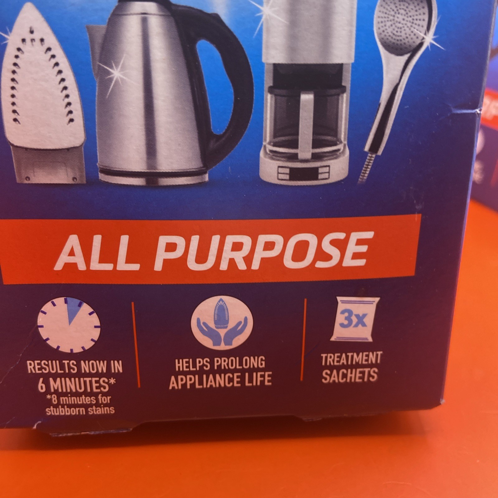 3x OUST All Purpose Descaler Kettle Iron Limescale Remover Cleaner De-Scaler 3pk