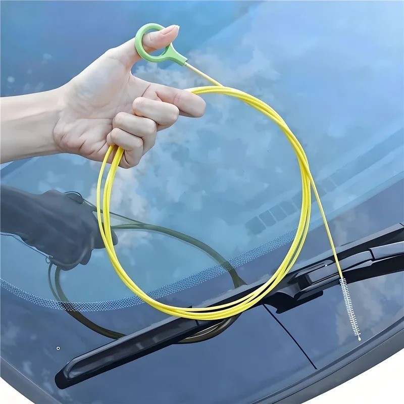 9.84FT Car Sunroof Drain Cleaning Tool Flexible Drain Brush Long Tube Cleaner US