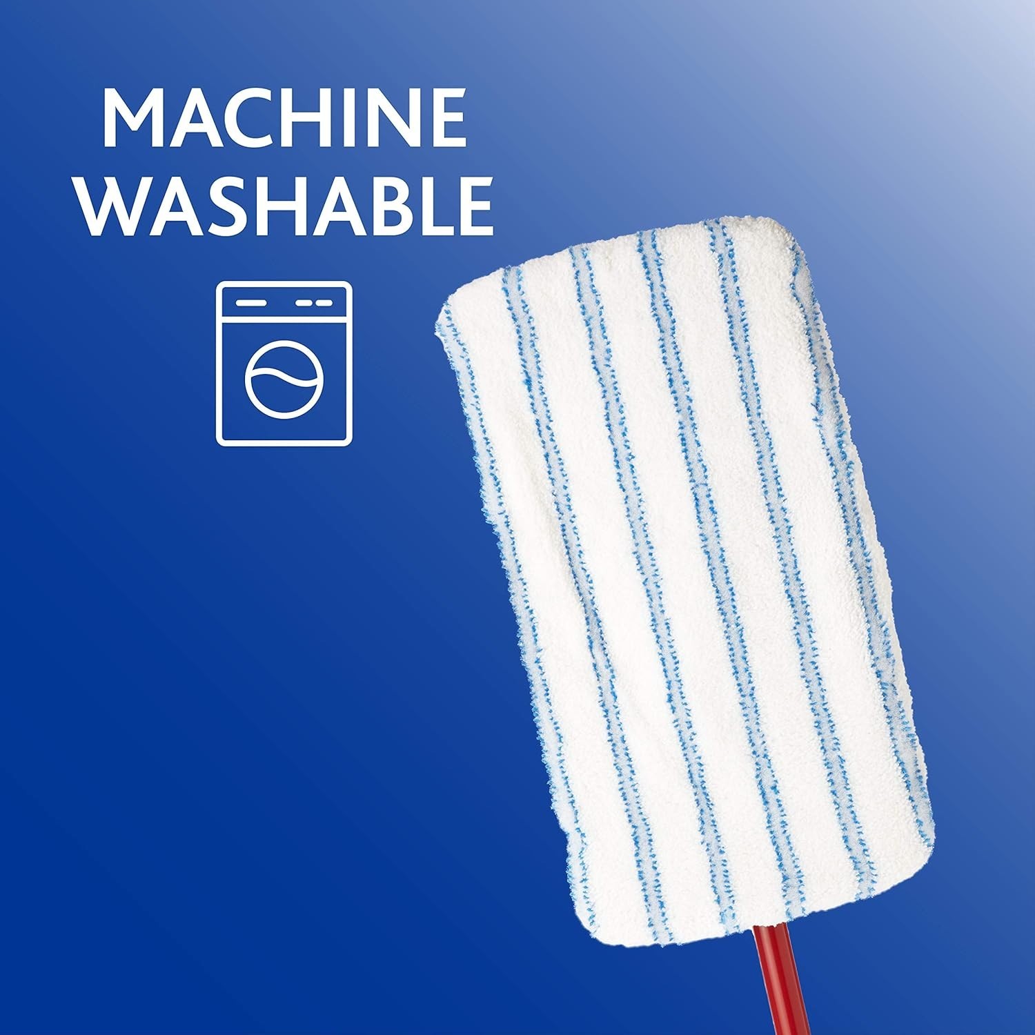 O-Cedar Microfiber Cloth Mop Refill, Blue 1 Count (Pack of 1),