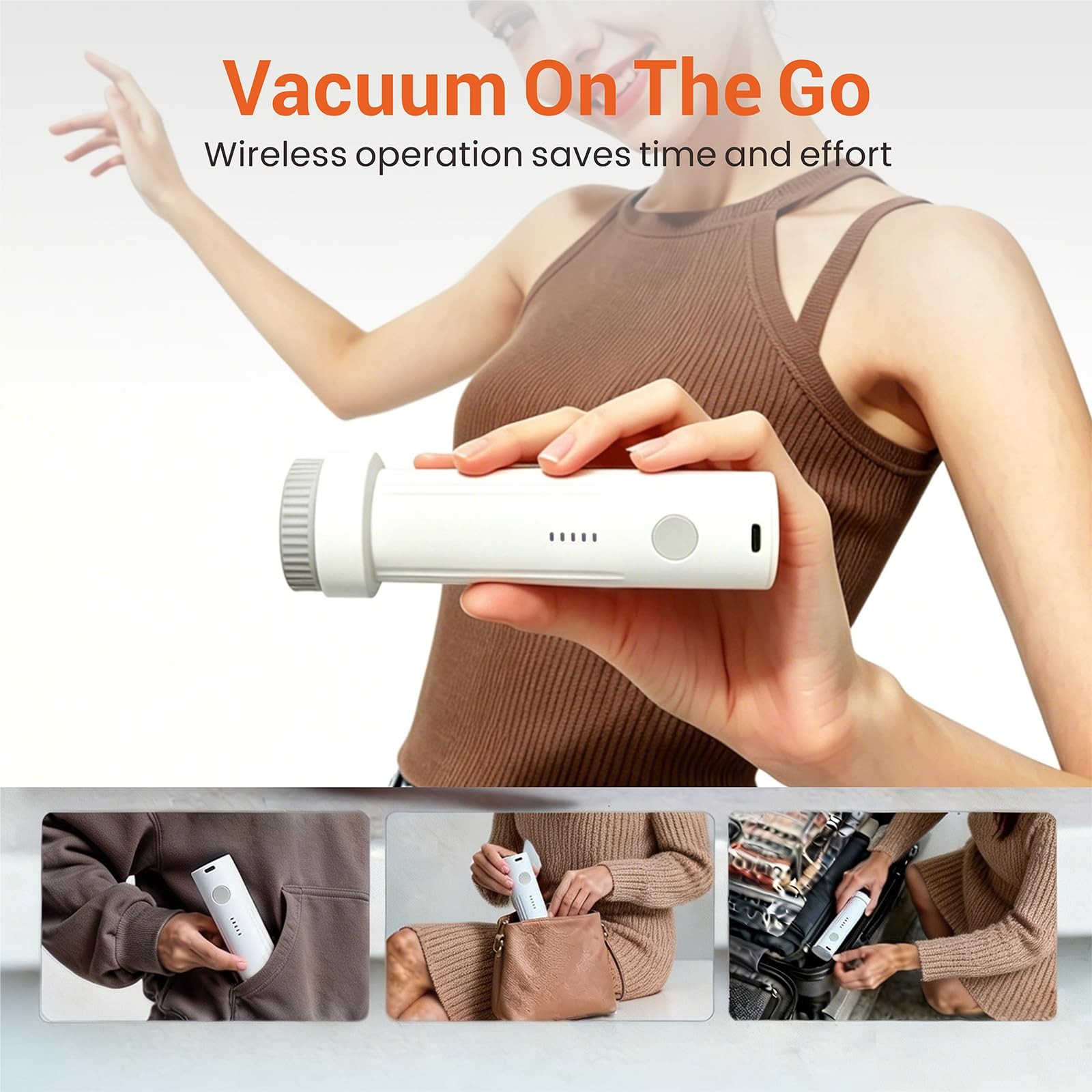 15 Pack Vacuum Storage Bags with Electric Pump for Travel Luggage Clothes