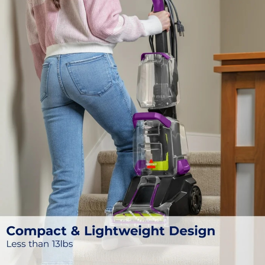 BISSELL PowerForce PowerBrush Pet Carpet Cleaner Machine with Formula 3938 – New