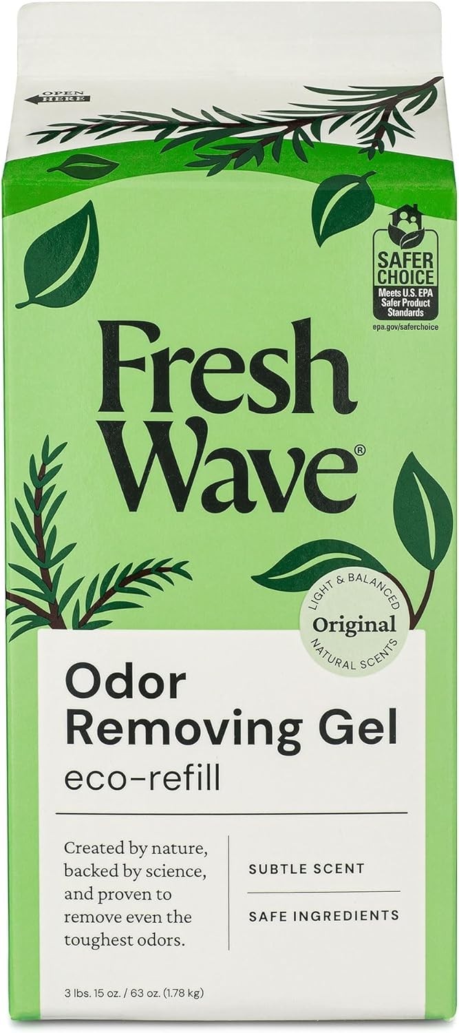 Fresh Wave Odor Removing Gel Refill 63 oz. Pack of 1 – Safer Odor Absorbers
