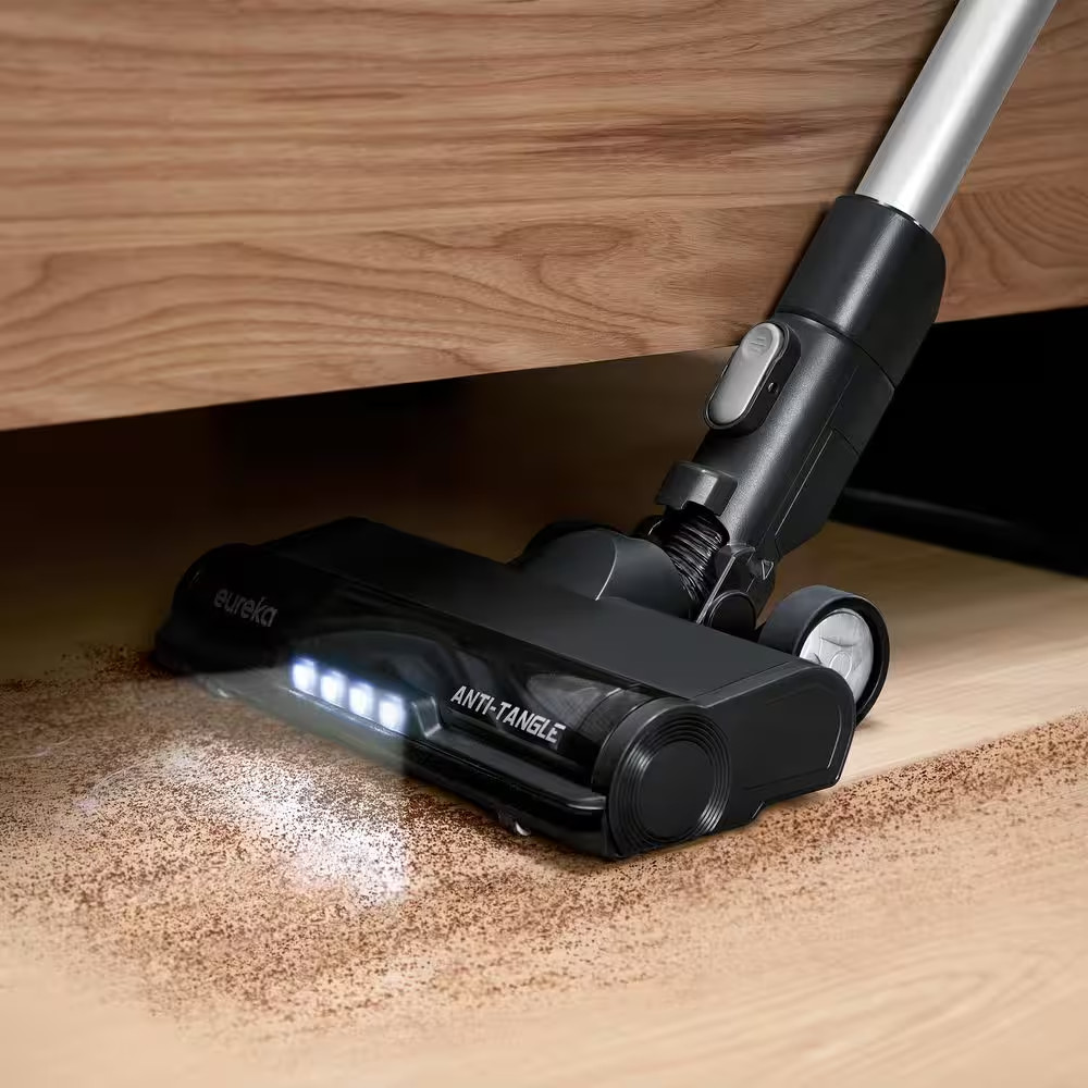 Reactisense Bagless Cordless HEPA Filter Stick Vacuum for Hard Floors & Carpets
